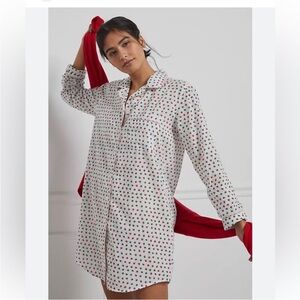 Roller Rabbit Starry Night Sleep Tunic Shirt Gown Womens Medium